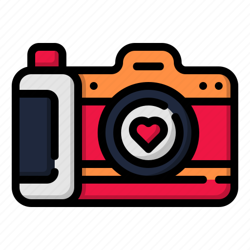 Photo, camera, photography, photograph, valentines, picture, technology icon - Download on Iconfinder