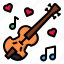 violin, music, and, multimedia, valentines, day, string, instrument, musical 
