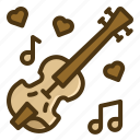violin, music, and, multimedia, valentines, day, string, instrument, musical