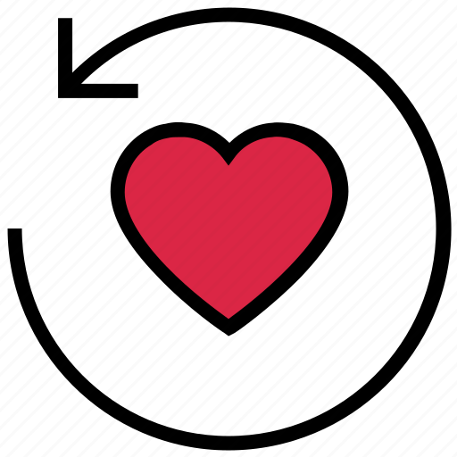 Arrow, heart, love, reload, sync, valentine’s day icon - Download on Iconfinder