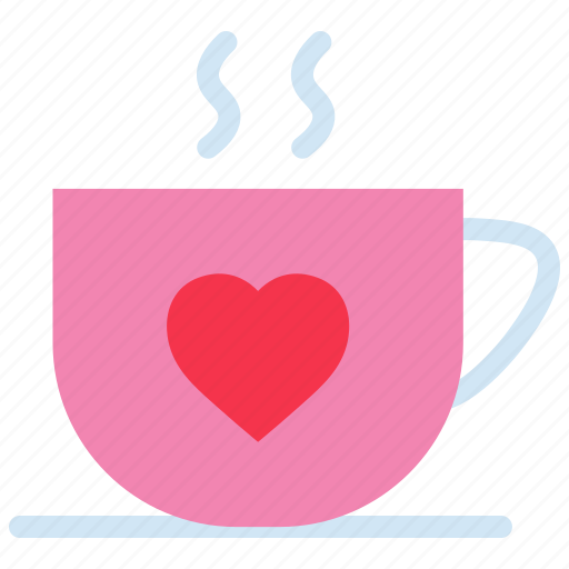 Coffee, heart, love, party, valentines day icon - Download on Iconfinder