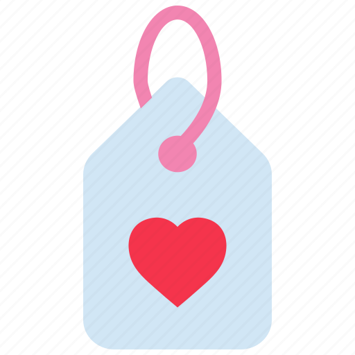 Celebration, discount, gift, heart, love, tag icon - Download on Iconfinder