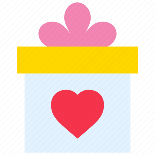 Celebration, gift, heart, love, party, wedding icon - Download on Iconfinder