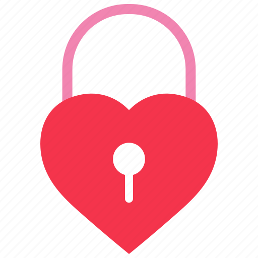 Heart, lock, love, party, valentines day, wed lock icon - Download on Iconfinder