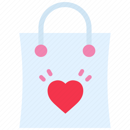 Bag, discount, heart, love, purchase, shopping, valentines day icon - Download on Iconfinder
