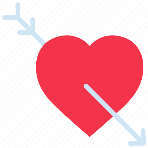 Arrow, heart, love, proposal, valentines day, wedding icon - Download on Iconfinder