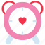 clock, gift, heart, schedule, time, valentines day 