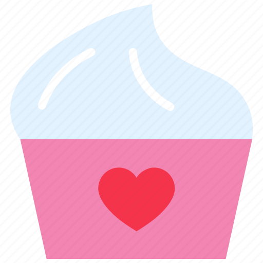 Dessert, heart, ice cream, love, party, sweet icon - Download on Iconfinder