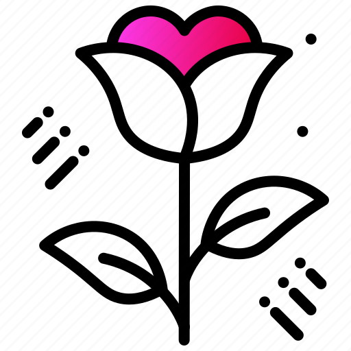 Celebration, flower, heart, love, rose, valentines day icon - Download on Iconfinder
