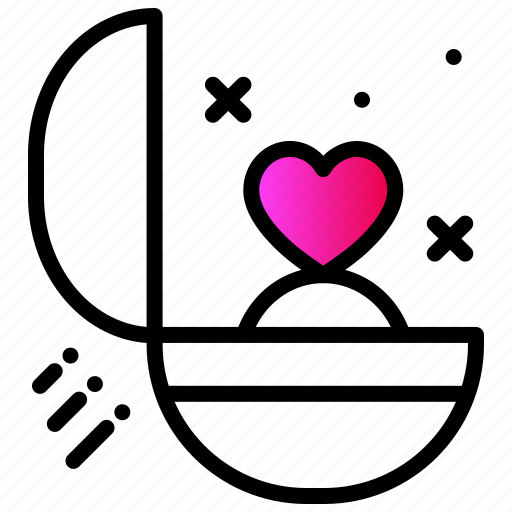 Couple, gift, heart, love, ring, wedding icon - Download on Iconfinder