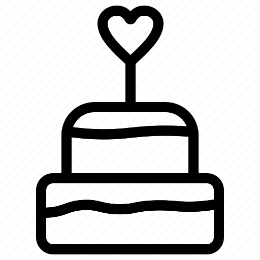 Birthday, cack, romantic, valentine icon - Download on Iconfinder