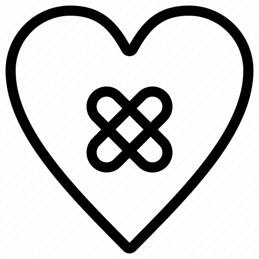 Broken, heart, love, romantic, valentine icon - Download on Iconfinder