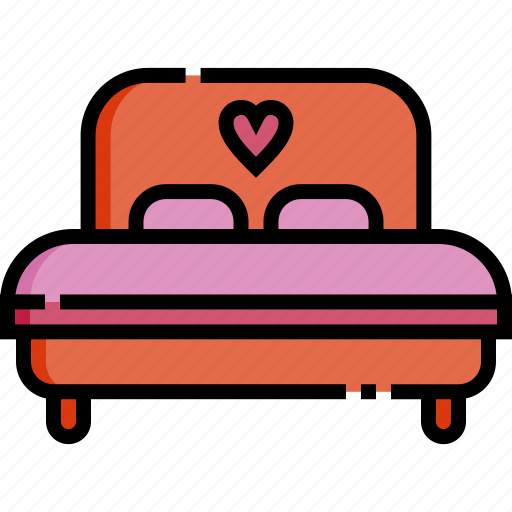 Ui, essential, valentine, bed, love icon - Download on Iconfinder