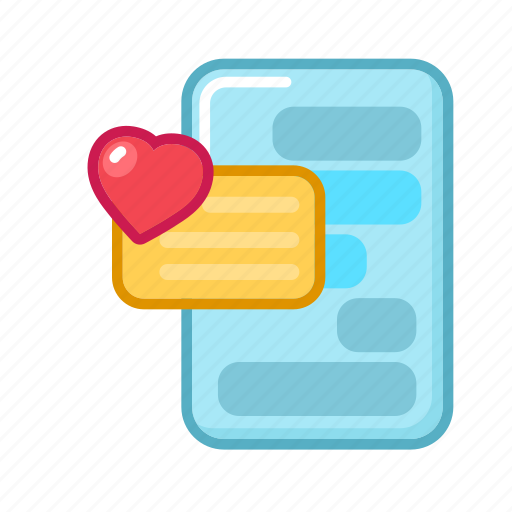 Love, chat, romantic, valentine icon - Download on Iconfinder