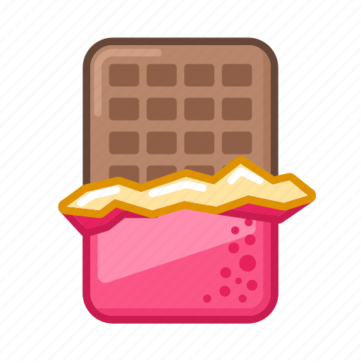Red, valentine, chocolate, sweet, food icon - Download on Iconfinder