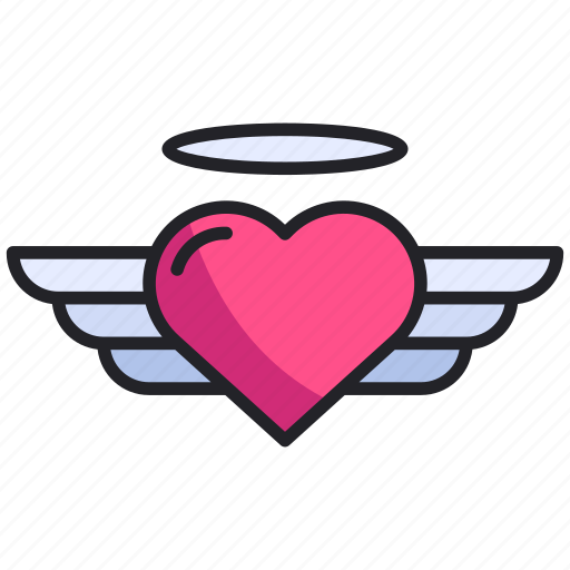 Angel, cherub, cupid, heart, love, romance, valentine icon - Download on Iconfinder