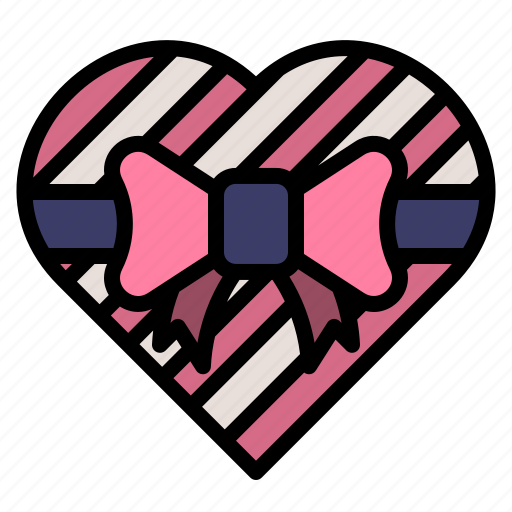 Valentineday, chocolatebox, love, gift, heart, valentine icon - Download on Iconfinder