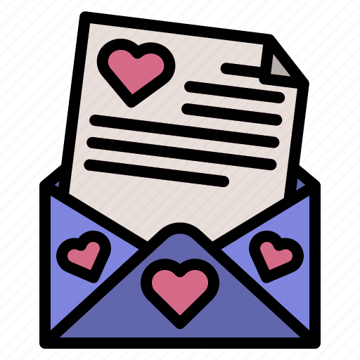Valentineday, loveletter, heart, letter, envelope, valentine icon - Download on Iconfinder