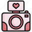 camera, valentines, photo, heart, digital 