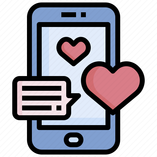 Chat, love, valentines, smartphone, appcommunications icon - Download on Iconfinder