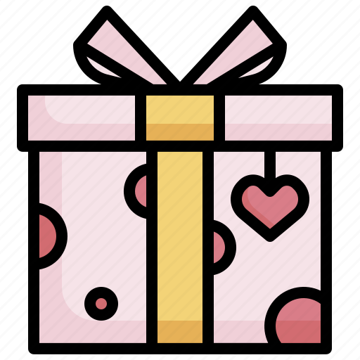 Gif, heart, box, valentines, surprise icon - Download on Iconfinder