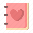 diary, notes, notebook, love diary, agreement, engagement, couple, marriage, wedding