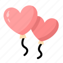 heart balloon, romance, romantic, valentine, wedding, couple, heart, love, engagement