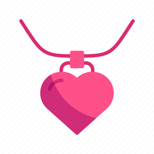 Accessory, jewel, love, necklace, present, romance, valentine icon - Download on Iconfinder