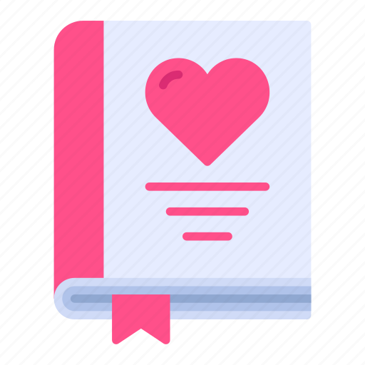 Album, book, library, love, novel, romance, valentine icon - Download on Iconfinder