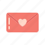 envelope, love, mail, valentine 