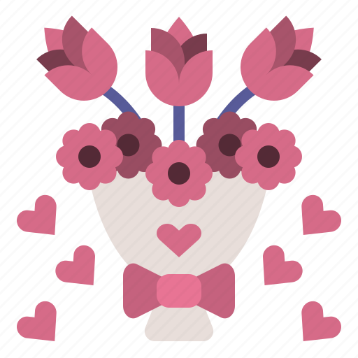 Valentineday, bouquet, flower, flowers, wedding, valentine icon - Download on Iconfinder
