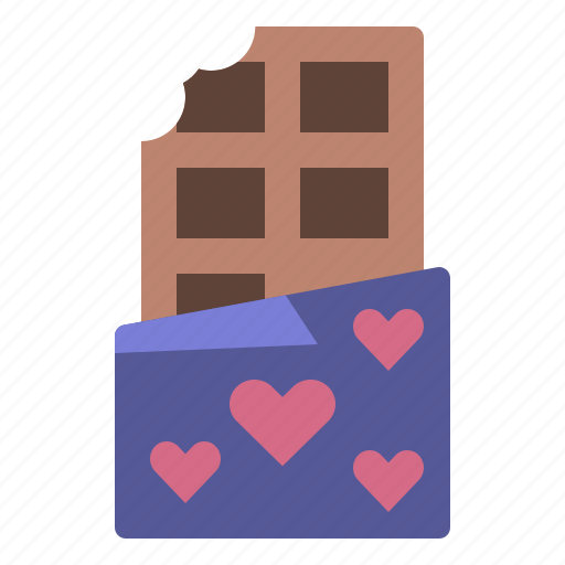 Valentineday, chocolate, valentine, heart, sweet, romance icon - Download on Iconfinder