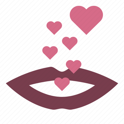 Valentineday, kiss, love, couple, mouth icon - Download on Iconfinder