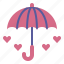 valentineday, umbrella, heart, protection, velentine, romantic 