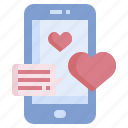 chat, love, valentines, smartphone, appcommunications