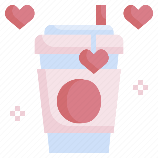 Coffee, hot, drinks, paper, cup, valentines, drink icon - Download on Iconfinder