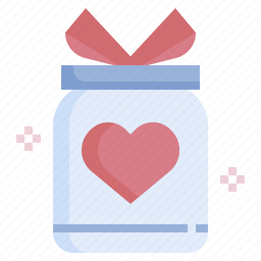 Jar, valentines, romantic, heart icon - Download on Iconfinder