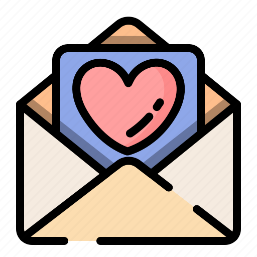 Love letter, valentine, heart, love message, romantic, valentines, romance icon - Download on Iconfinder