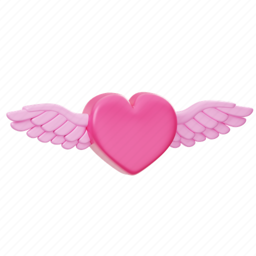 Love, wings, valentine, valentines, heart, wedding, cupid icon - Download on Iconfinder