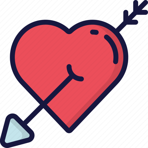 Arrow, cupid, february, in love, love, valentines icon - Download on Iconfinder