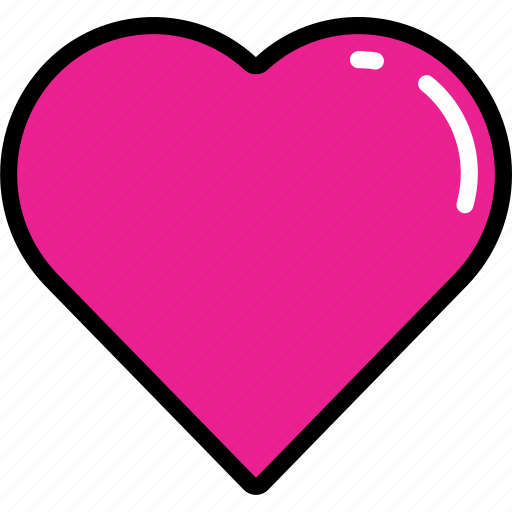 February, heart, heart beat, love, valentines icon - Download on Iconfinder