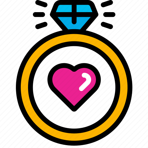 Engagement, february, love, ring, valentines icon - Download on Iconfinder