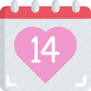 calendar, date, february, love, valentines