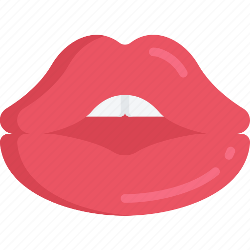 February, kiss, lips, love, valentines icon - Download on Iconfinder