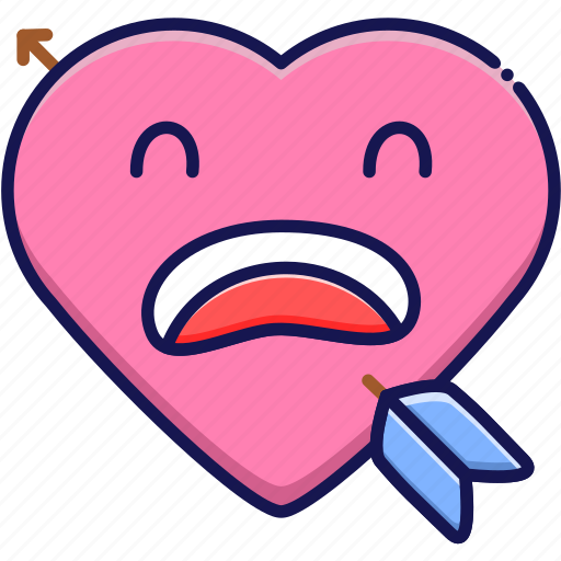 Arrow, cupid, heart, love, shock, surprise, valentine icon - Download on Iconfinder