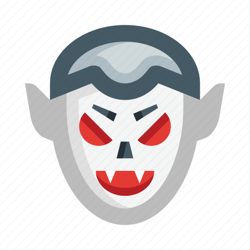 Vampire, face, dracula, halloween, avatar icon - Download on Iconfinder