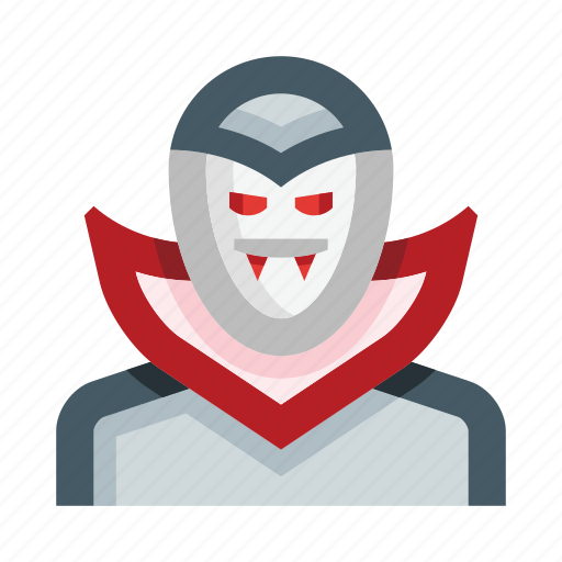 Vampire, face, mantle, dracula, halloween icon - Download on Iconfinder