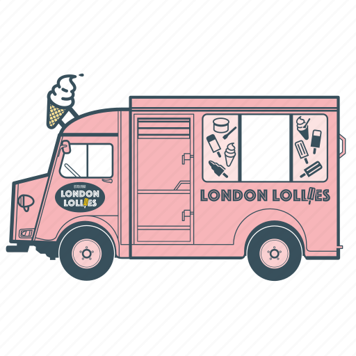 Citroën, delivery, ice cream, transportation, truck, vehicle icon - Download on Iconfinder