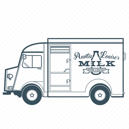 Citroën, delivery, milk, transportation, truck, vehicle icon - Download on Iconfinder