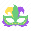 carnival, feathers, mardigras, mask